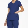 Blusa médica de cuello en V Eds Signature para mujer Blusa médica de cuello en V Eds Signature para mujer