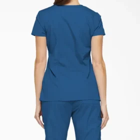 Blusa médica de cuello en V Eds Signature para mujer