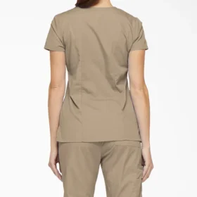 Blusa médica de cuello en V Eds Signature para mujer