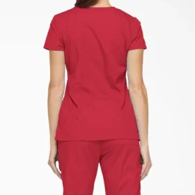 Blusa médica de cuello en V Eds Signature para mujer