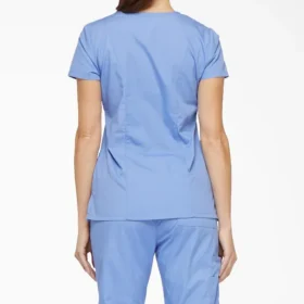Blusa médica de cuello en V Eds Signature para mujer