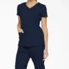 Blusa médica de cuello en V Eds Signature para mujer Blusa médica de cuello en V Eds Signature para mujer