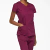 Blusa médica de cuello en V Eds Signature para mujer Blusa médica de cuello en V Eds Signature para mujer