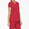 Blusa médica de cuello en V Eds Signature para mujer Blusa médica de cuello en V Eds Signature para mujer