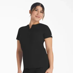 Blusa médica Henley Eds Nxt para mujer