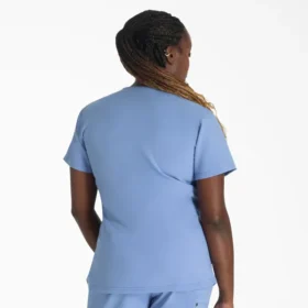 Blusa médica Henley Eds Nxt para mujer