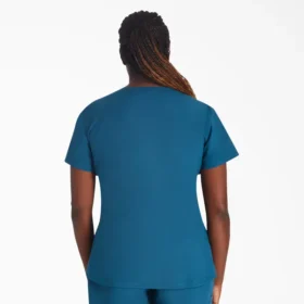 Blusa médica Henley Eds Nxt para mujer