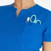 Blusa médica Henley Eds Nxt para mujer