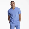 Blusa médica unisex con cuello en V de Eds Essentials Blusa médica unisex con cuello en V de Eds Essentials