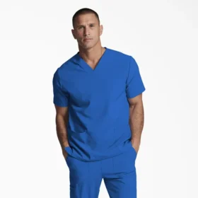 Blusa médica unisex con cuello en V de Eds Essentials