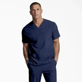 Blusa médica unisex con cuello en V de Eds Essentials