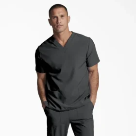 Blusa médica unisex con cuello en V de Eds Essentials