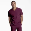 Blusa médica unisex con cuello en V de Eds Essentials Blusa médica unisex con cuello en V de Eds Essentials