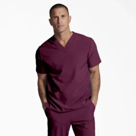 Blusa médica unisex con cuello en V de Eds Essentials