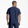 Blusa médica unisex con cuello en V de Eds Essentials Blusa médica unisex con cuello en V de Eds Essentials