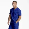 Blusa médica unisex con cuello en V de Eds Essentials Blusa médica unisex con cuello en V de Eds Essentials