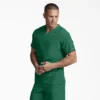 Blusa médica unisex con cuello en V de Eds Essentials Blusa médica unisex con cuello en V de Eds Essentials