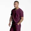 Blusa médica unisex con cuello en V de Eds Essentials Blusa médica unisex con cuello en V de Eds Essentials