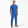 Blusa médica unisex con cuello en V de Eds Essentials Blusa médica unisex con cuello en V de Eds Essentials