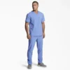 Blusa médica unisex con cuello en V de Eds Essentials Blusa médica unisex con cuello en V de Eds Essentials