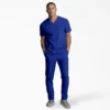 Blusa médica unisex con cuello en V de Eds Essentials Blusa médica unisex con cuello en V de Eds Essentials