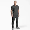 Blusa médica unisex con cuello en V de Eds Essentials Blusa médica unisex con cuello en V de Eds Essentials