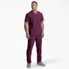 Blusa médica unisex con cuello en V de Eds Essentials Blusa médica unisex con cuello en V de Eds Essentials