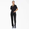 Blusa médica unisex con cuello en V de Eds Essentials Blusa médica unisex con cuello en V de Eds Essentials
