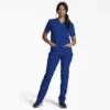 Blusa médica unisex con cuello en V de Eds Essentials Blusa médica unisex con cuello en V de Eds Essentials