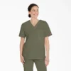 Blusa médica unisex con cuello en V de Eds Signature Blusa médica unisex con cuello en V de Eds Signature