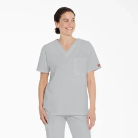 Blusa médica unisex con cuello en V de Eds Signature