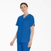 Blusa médica unisex con cuello en V de Eds Signature Blusa médica unisex con cuello en V de Eds Signature