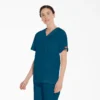 Blusa médica unisex con cuello en V de Eds Signature Blusa médica unisex con cuello en V de Eds Signature