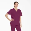 Blusa médica unisex con cuello en V de Eds Signature Blusa médica unisex con cuello en V de Eds Signature