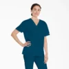 Blusa médica unisex con cuello en V de Eds Signature Blusa médica unisex con cuello en V de Eds Signature