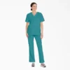 Blusa médica unisex con cuello en V de Eds Signature Blusa médica unisex con cuello en V de Eds Signature