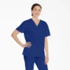 Blusa médica unisex con cuello en V de Eds Signature Blusa médica unisex con cuello en V de Eds Signature