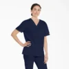 Blusa médica unisex con cuello en V de Eds Signature Blusa médica unisex con cuello en V de Eds Signature