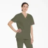 Blusa médica unisex con cuello en V de Eds Signature Blusa médica unisex con cuello en V de Eds Signature