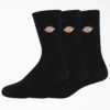 Calcetines cortos bordados Dickies, tallas 6-12, paquete de 3
