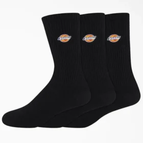 Calcetines cortos bordados Dickies, tallas 6-12, paquete de 3