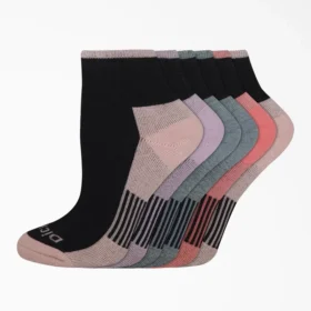 Calcetines cortos Dri-Tech para mujer, talla 6-9, paquete de 6