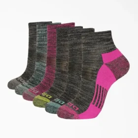 Calcetines cortos Free Run para mujer, talla 6-9, paquete de 6