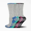 Calcetines cortos para mujer con control de humedad, talla 6-9, paquete de 6 Calcetines cortos para mujer con control de humedad, talla 6-9, paquete de 6