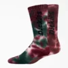 Calcetines cortos Tie-Dye, tallas 6-12, paquete de 2 Calcetines cortos Tie-Dye, tallas 6-12, paquete de 2