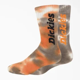 Calcetines cortos Tie-Dye, tallas 6-12, paquete de 2
