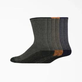 Calcetines de trabajo de control de humedad, talla 6-12, paquete de 6