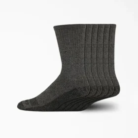 Calcetines de trabajo de control de humedad, talla 6-12, paquete de 6