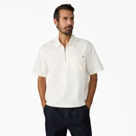 Camisa Cadiz con cremallera de un cuarto