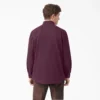 Camisa de algodón de manga larga con forro de franela Camisa de algodón de manga larga con forro de franela